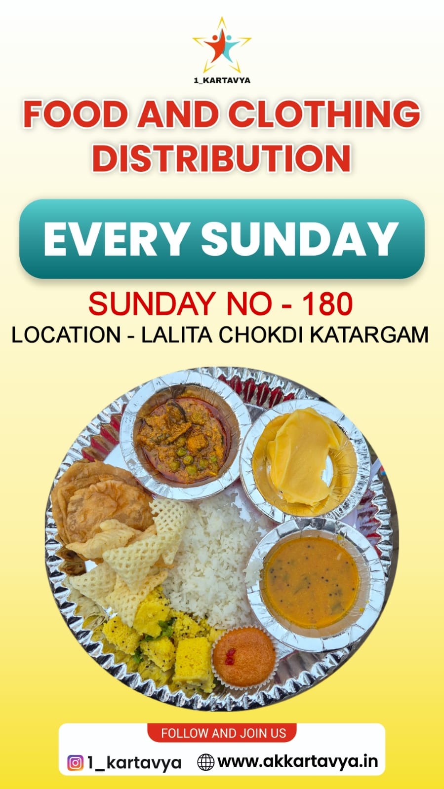 Meal Distribution | AkKartavya Photo Gallery