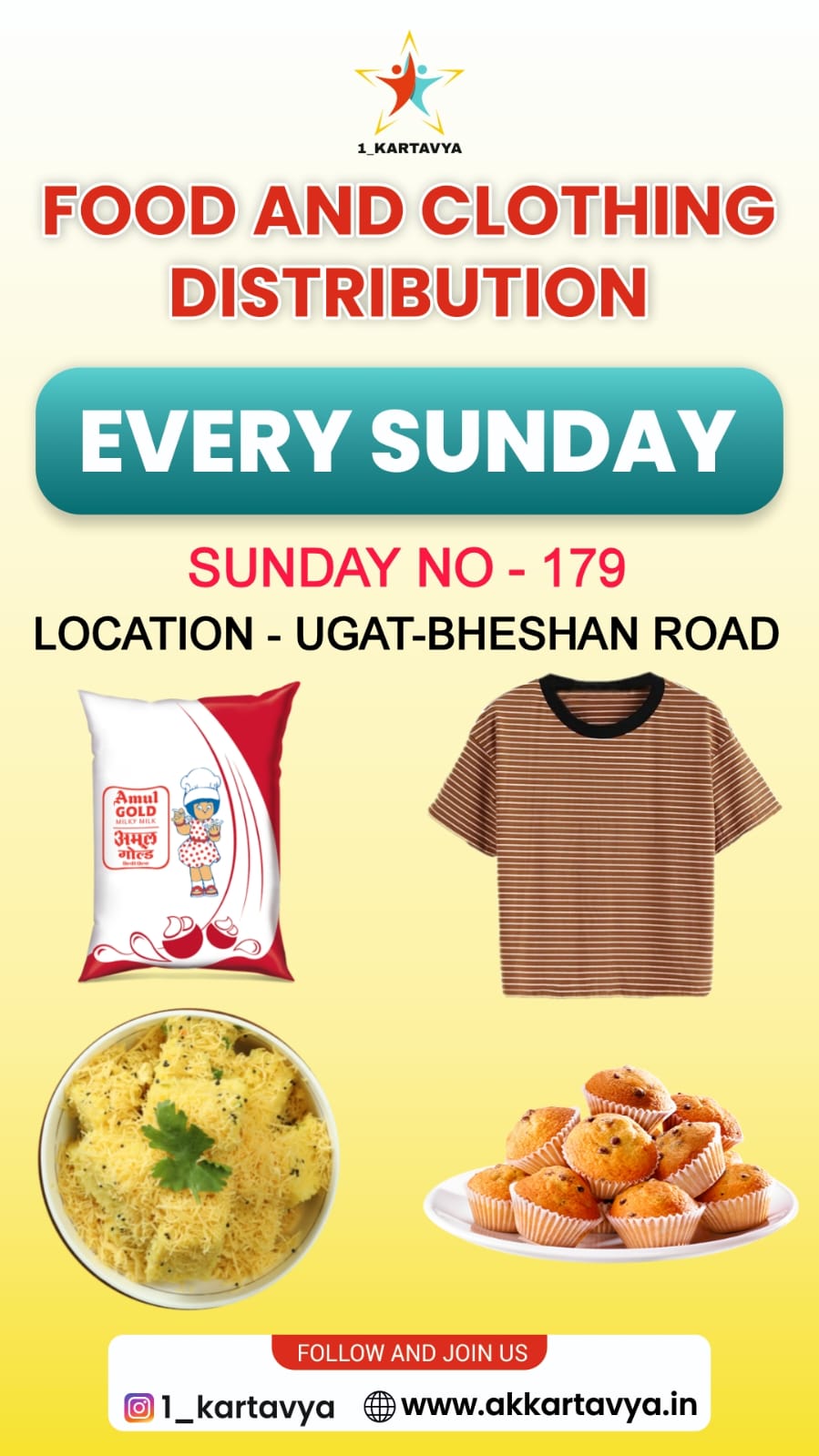 Food Distribution | AkKartavya Photo Gallery