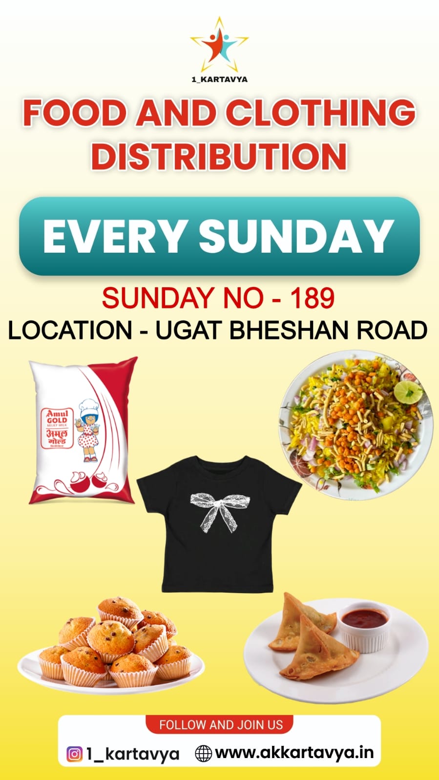 Food Distribution | AkKartavya Photo Gallery