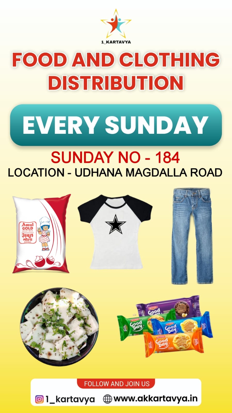 Food Distribution | AkKartavya Photo Gallery