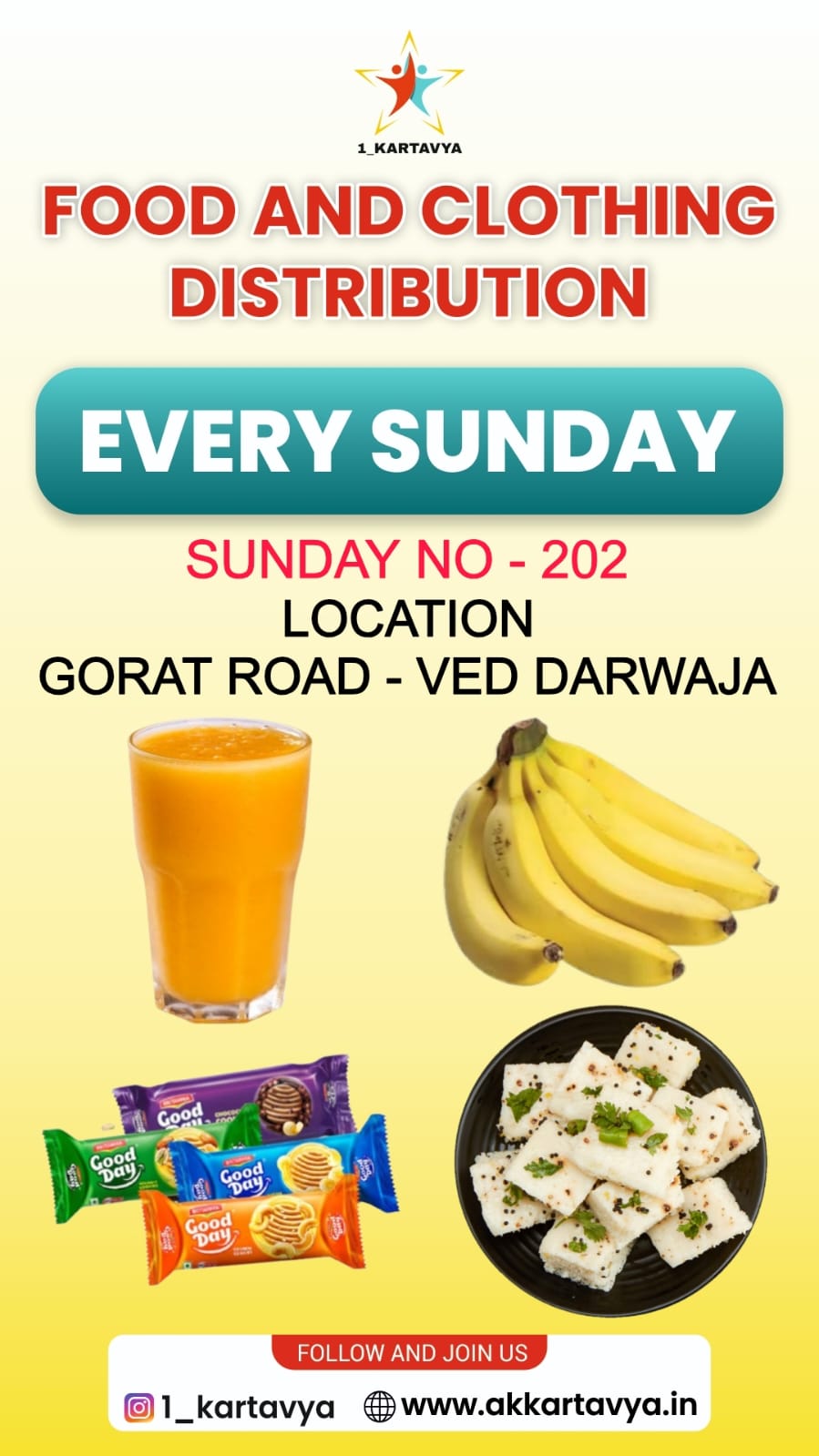 Food Distribution | AkKartavya Photo Gallery