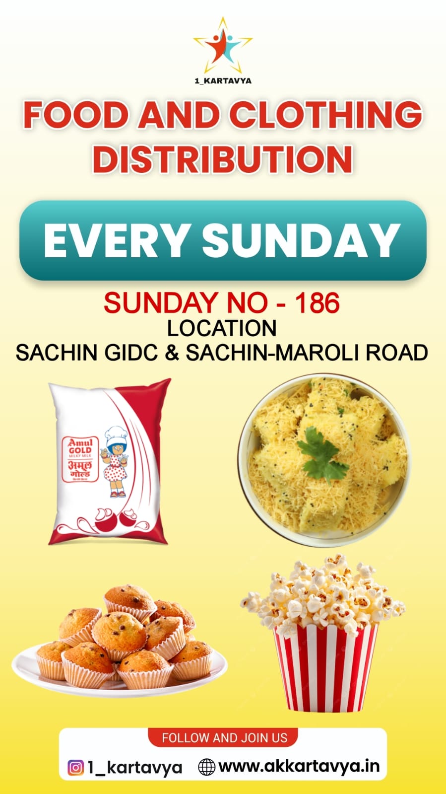 Food Distribution | AkKartavya Photo Gallery